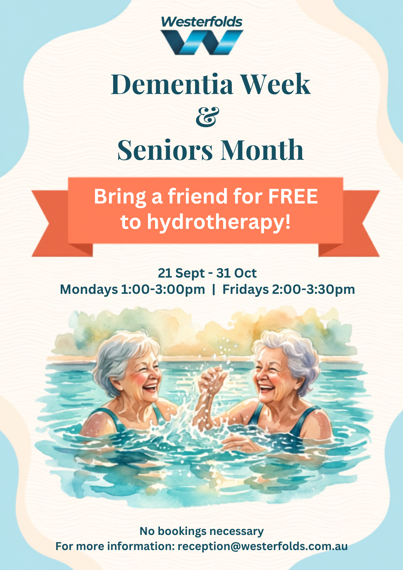 Dementia Week & Seniors Month @ Westerfolds