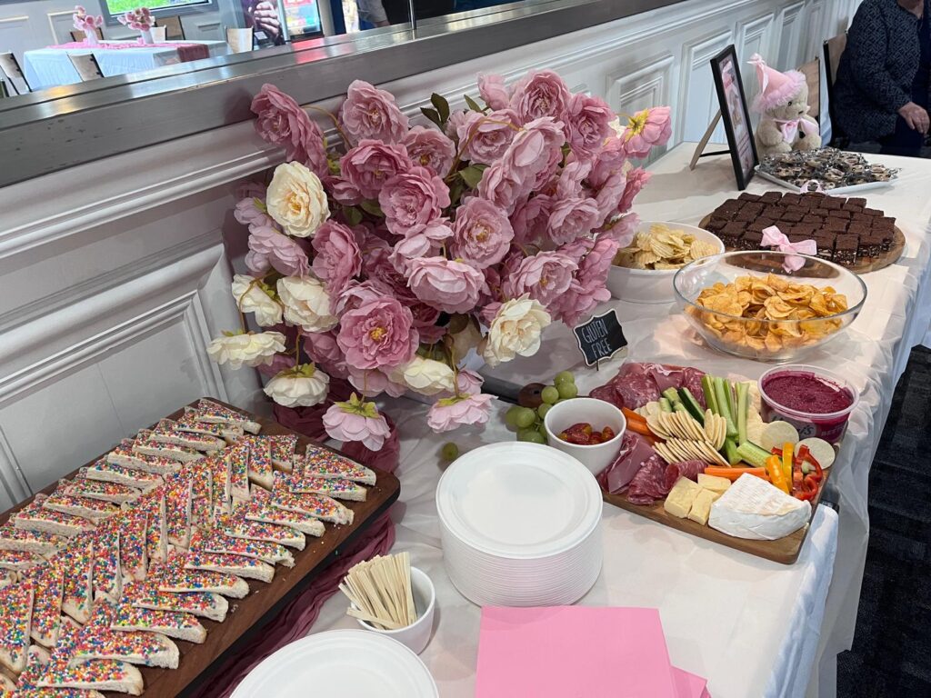 Finger food and catering platters utilizing the commercial kitchen facilities at Westerfolds