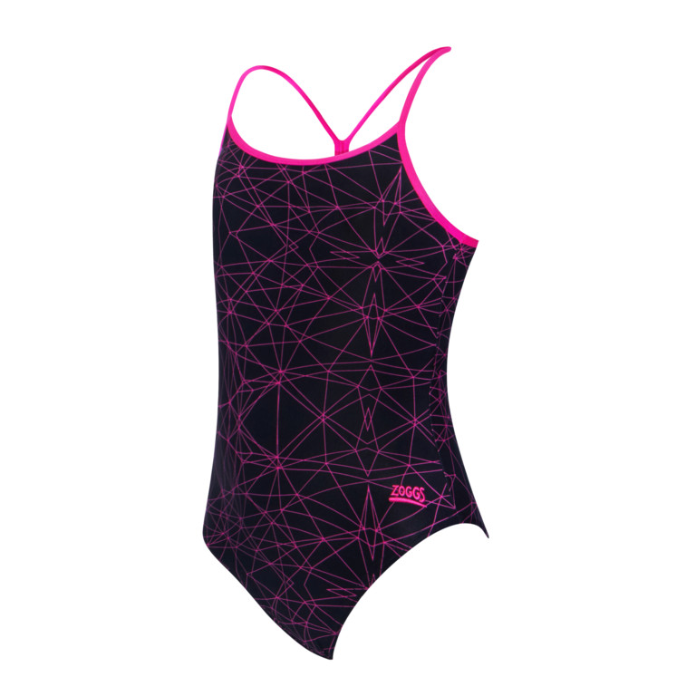 Zoggs - Girls Bathers - Sprintback - Sizes 6-10 - Image 2