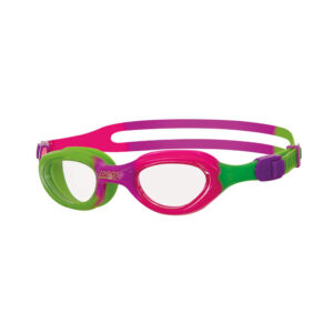 Zoggs - Little Super Seal Goggles - Pink, Purple, and Green