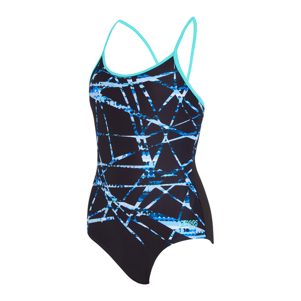 Zoggs - Girls Bathers - Sprintback - Sizes 6-10 - Image 3